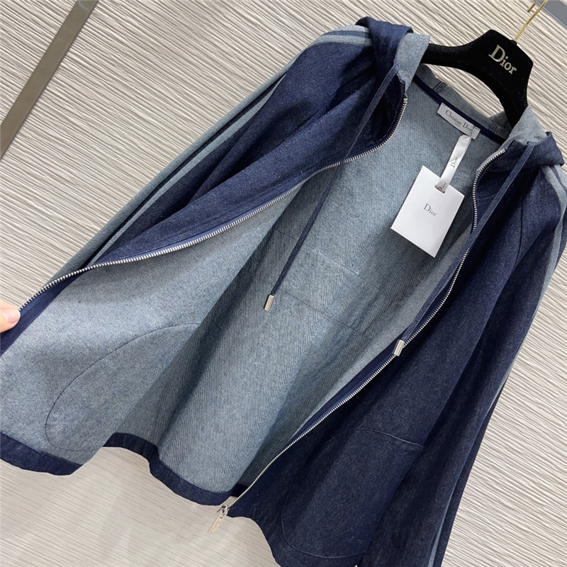 D10r retro denim hooded sweatshirt + shorts set