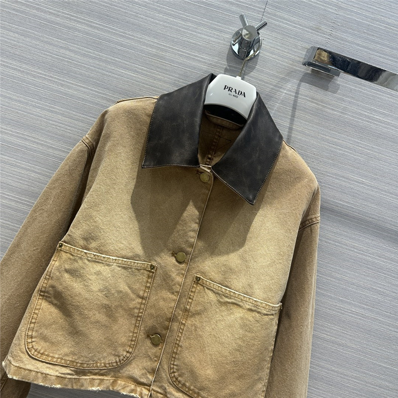 Pra*a unisex work pocket short jacket