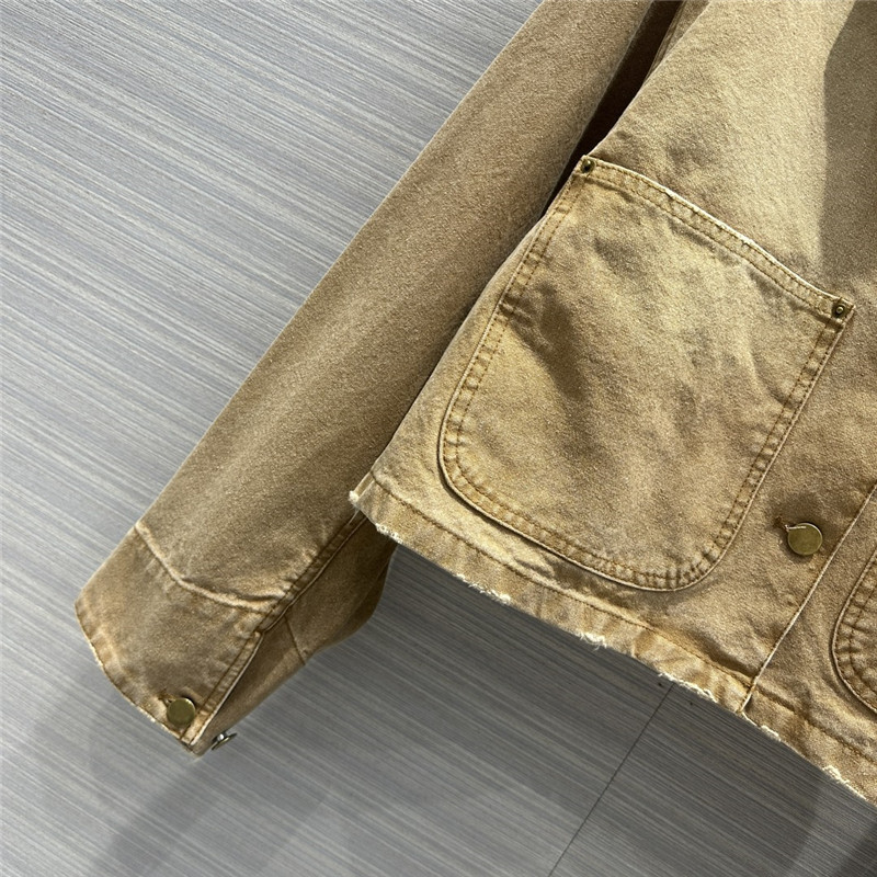 Pra*a unisex work pocket short jacket