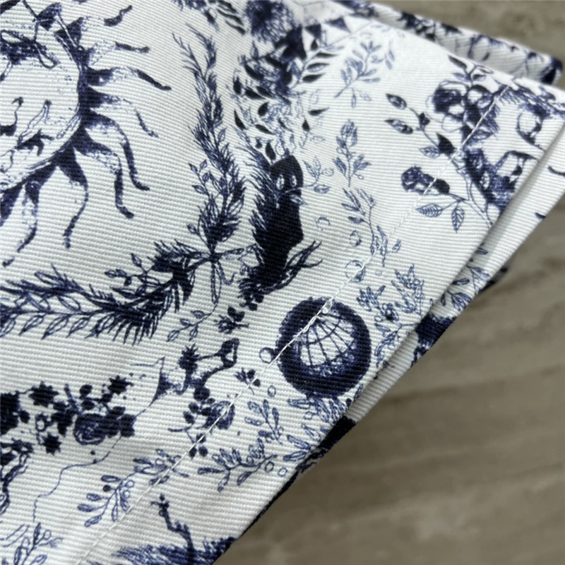 D10r sun god series printed casual shorts