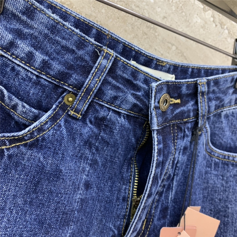 M1um1u vintage denim series denim shorts