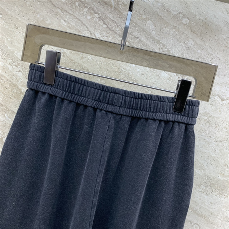 A1exa*der wang charcoal black wide leg pants