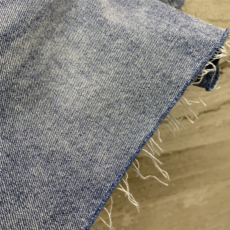 alexander wang embossed lettering denim shorts