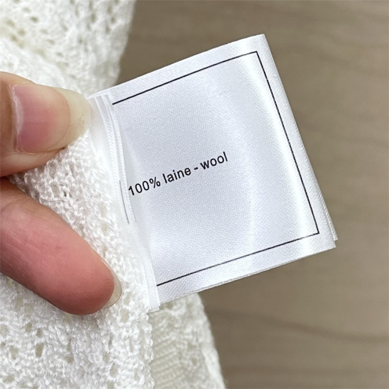 Ch**el hollow crochet knitted vest top