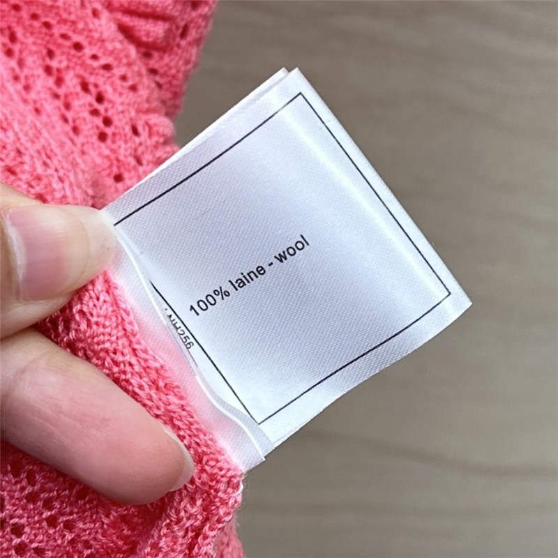 Ch**el hollow crochet knitted vest top