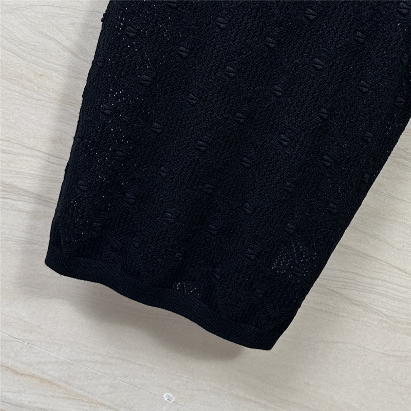 Ch**el hollow crochet knitted vest top