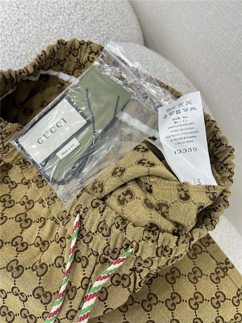 Gvc*1 double g jacquard elastic waist leggings trousers