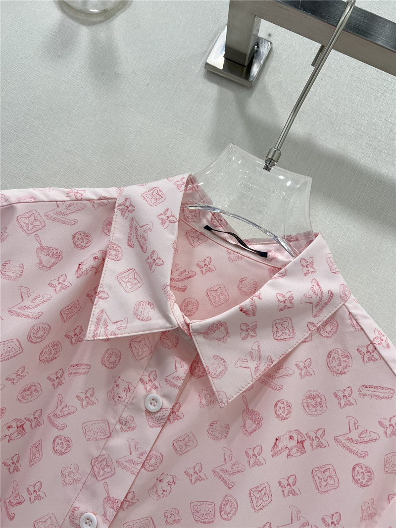 l0vis Vvtt0n lv presbyopic coin full logo long-sleeved shirt