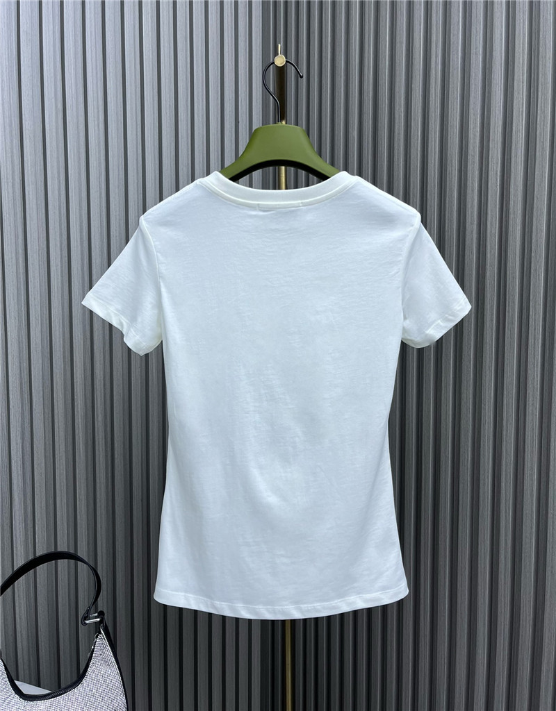 D10r embroidered printed t-shirt