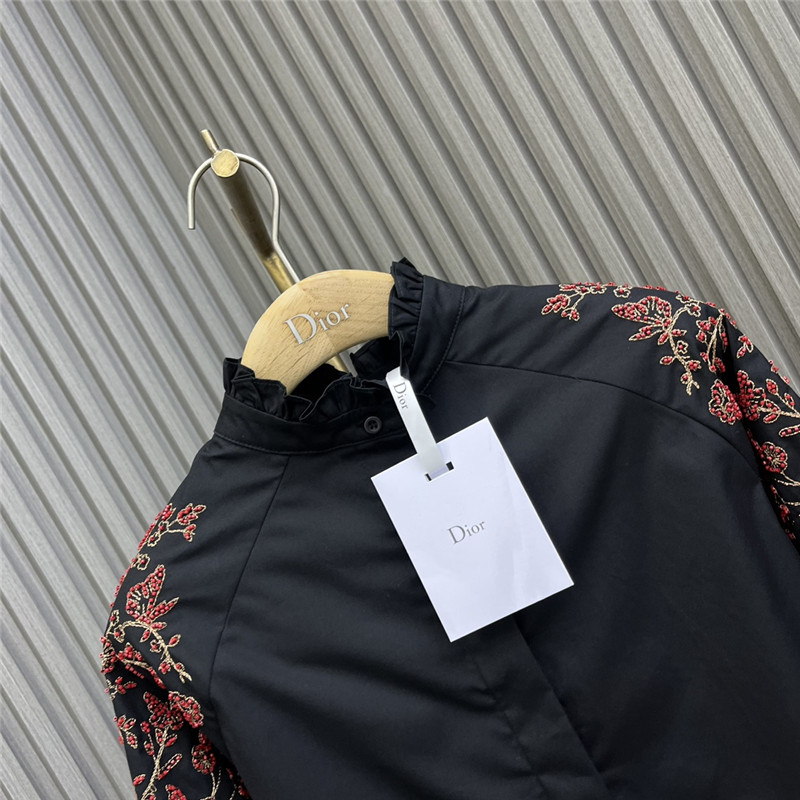 D10r small stand collar heavy industry palace shirt