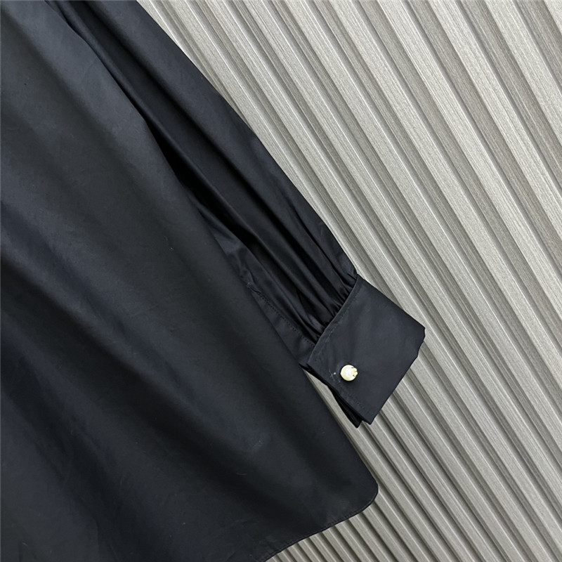 D10r small stand collar heavy industry palace shirt