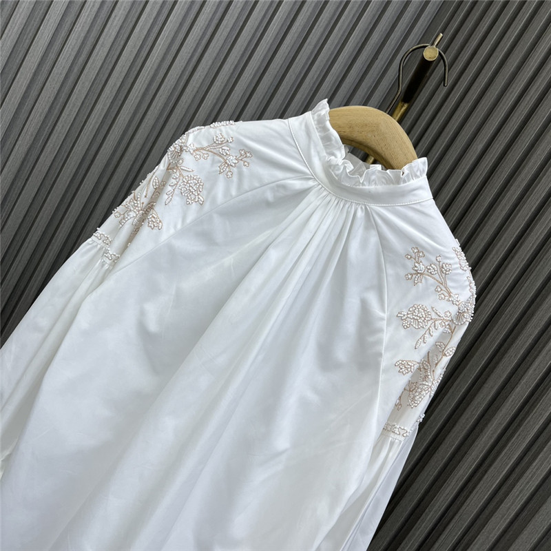 D10r small stand collar heavy industry palace shirt