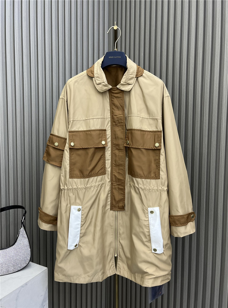 louis vuitton LV work jacket long coat