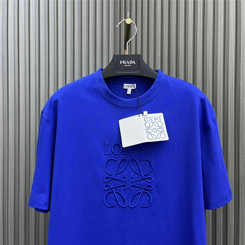 L0ew* embroidered printed t-shirt