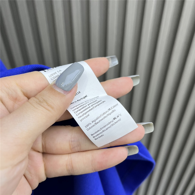 L0ew* embroidered printed t-shirt