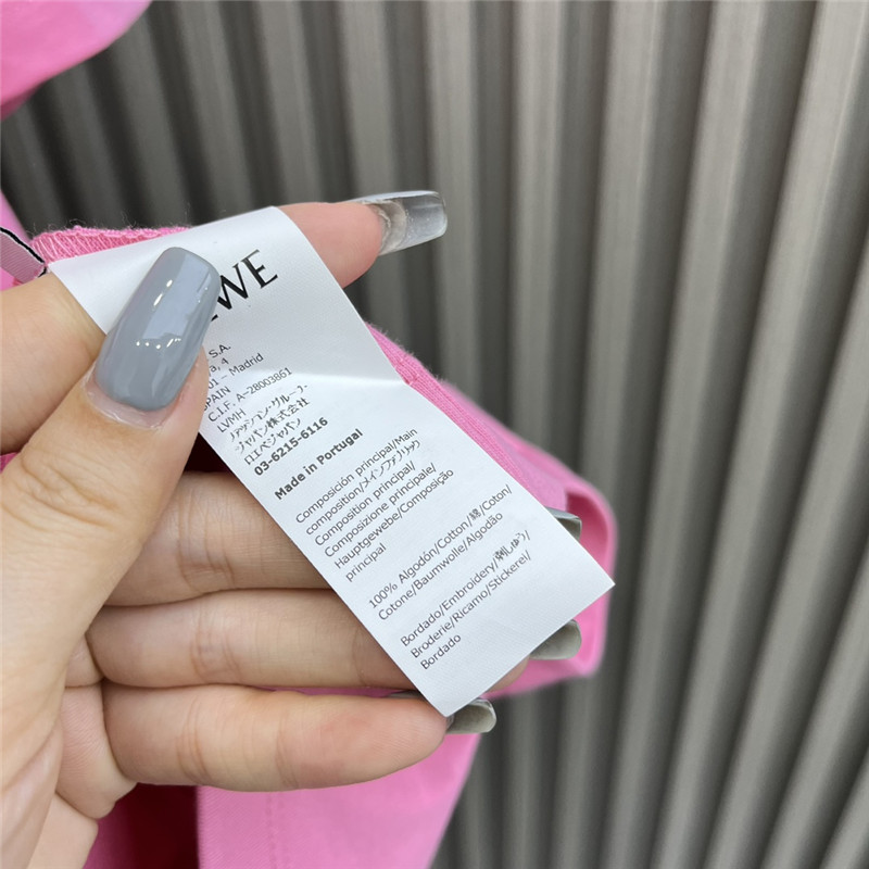 loewe embroidered printed T-shirt