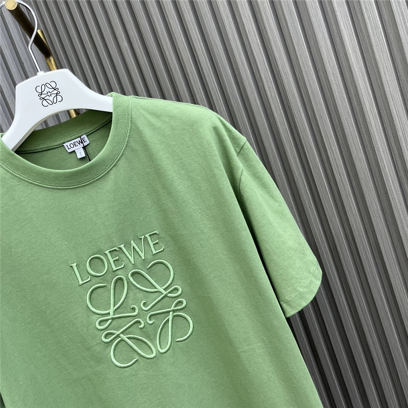 L0ew* embroidered printed t-shirt