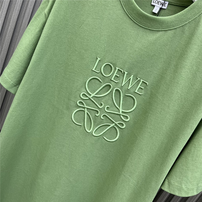 L0ew* embroidered printed t-shirt