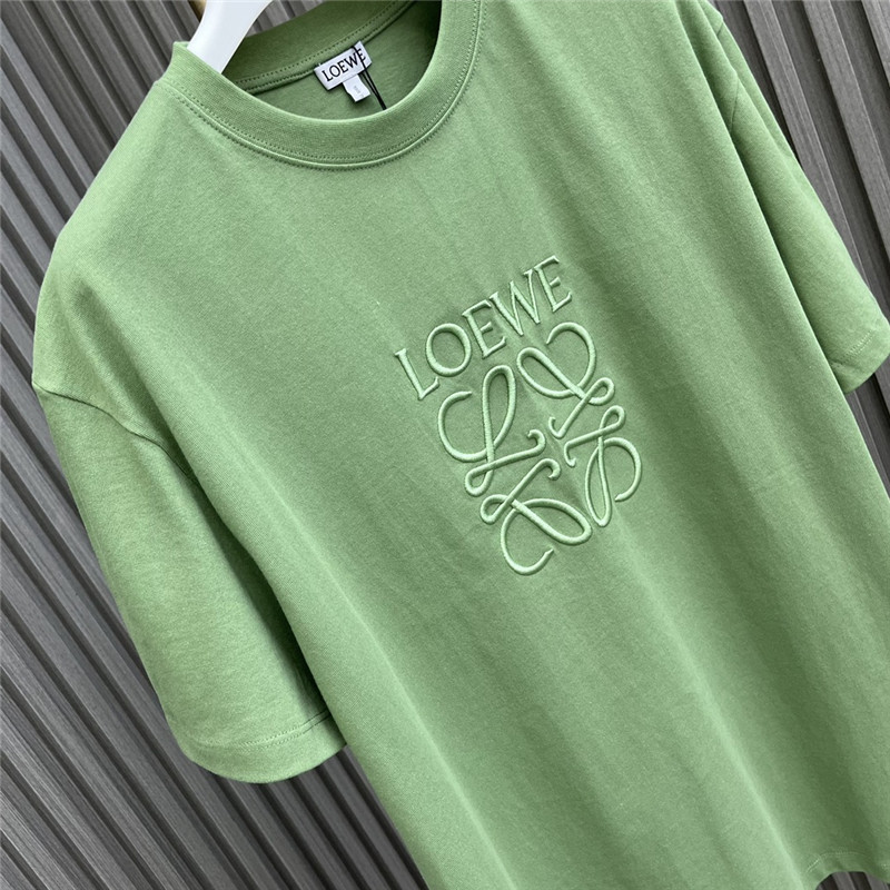 L0ew* embroidered printed t-shirt