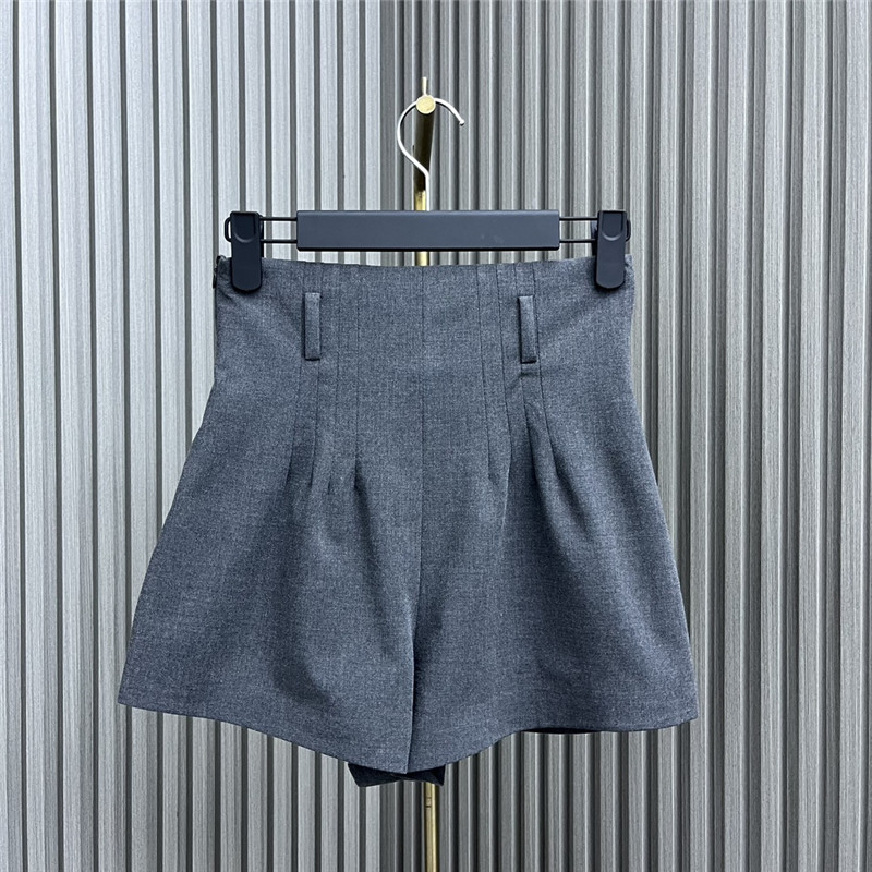 prada high waist catwalk shorts