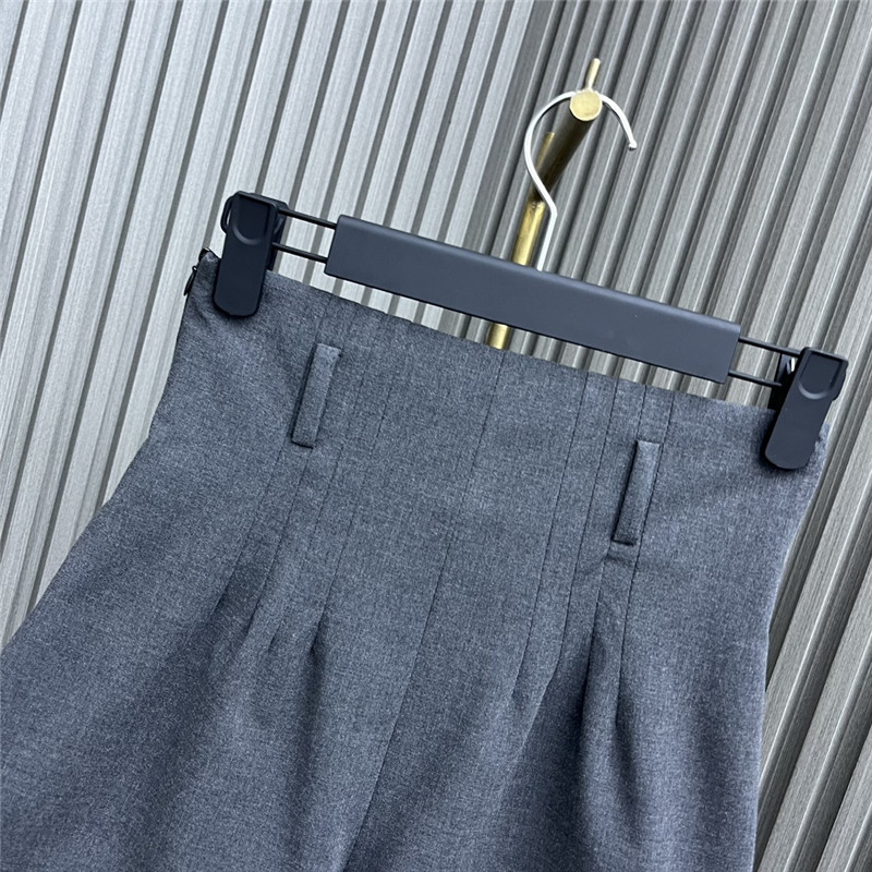 prada high waist catwalk shorts