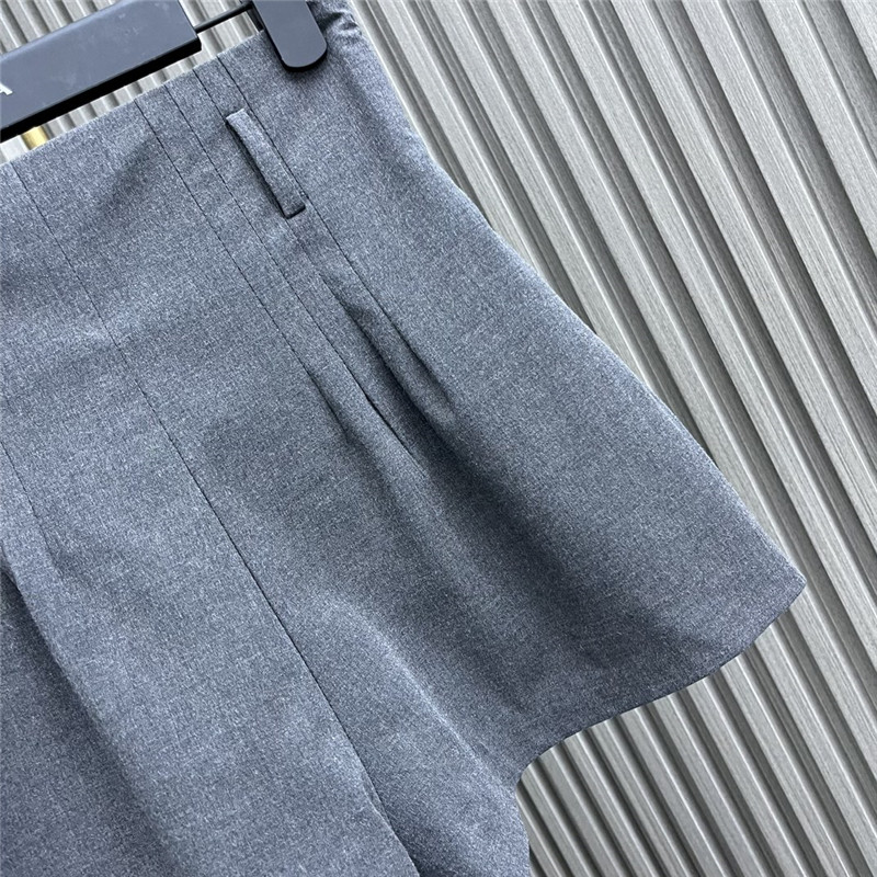 prada high waist catwalk shorts