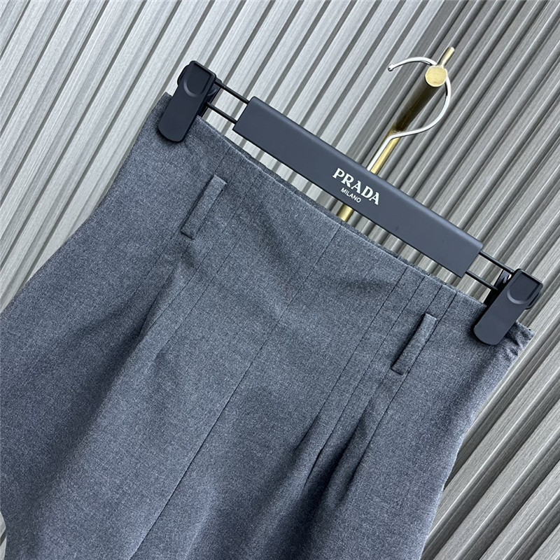 prada high waist catwalk shorts