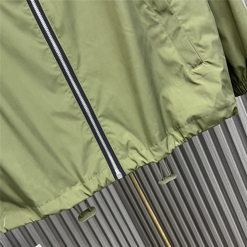 Pra*a high nylon hooded jacket