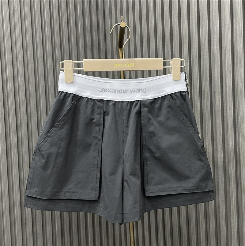 alexander wang webbing cargo shorts
