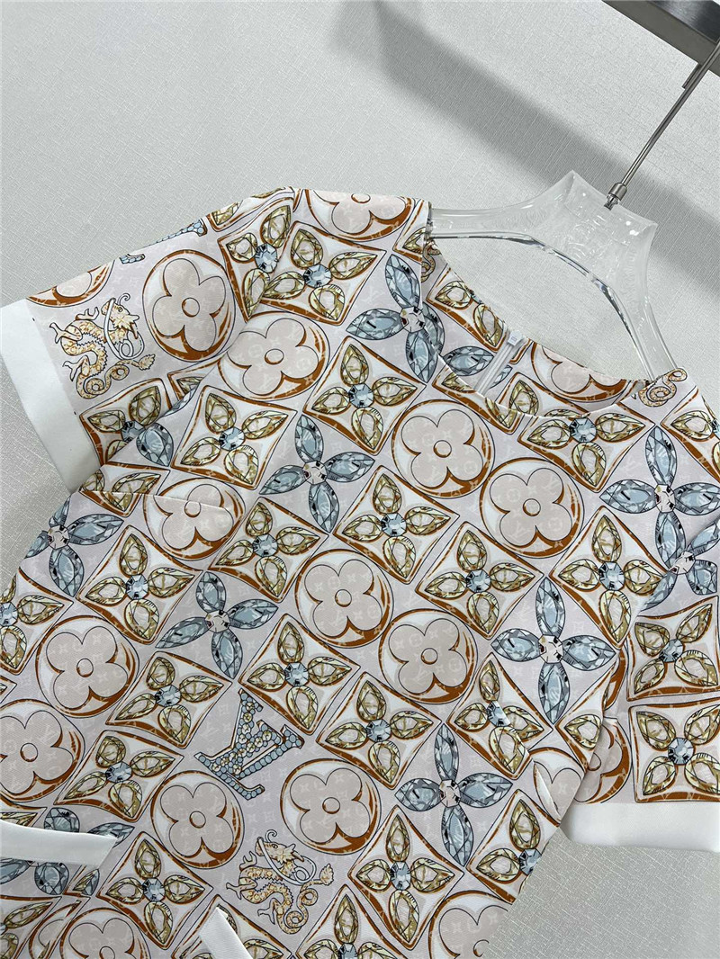 l0vis Vvtt0n lv premium printed dress