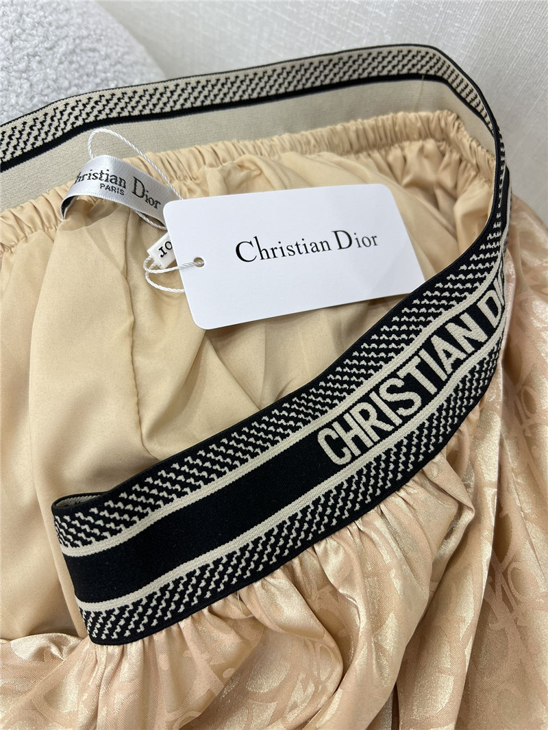 dior oversized skirt