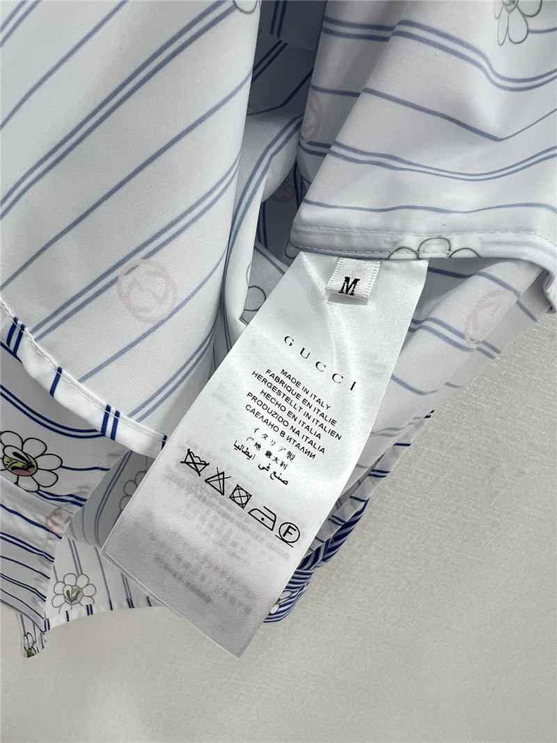 Gvc*1 spring floral print long sleeve shirt