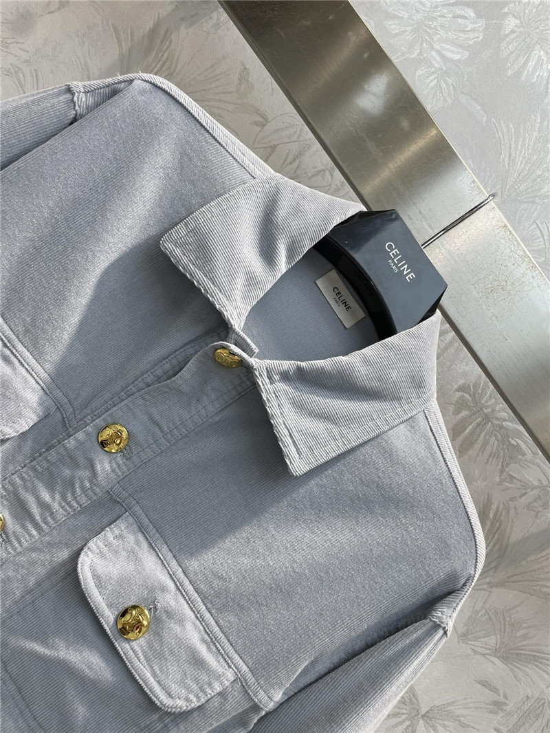 Ce1i*e vintage corduroy shirt jacket