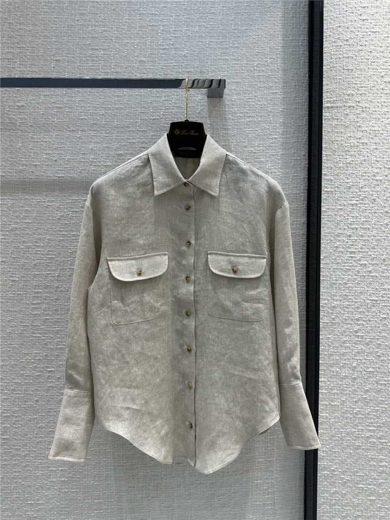loro piana new linen shirt
