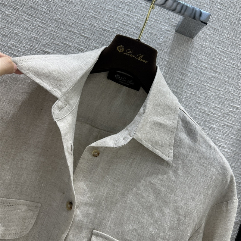 L0r0 P1ana new linen shirt