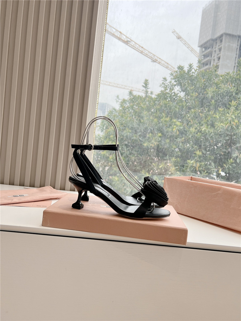 miumiu rose high heels