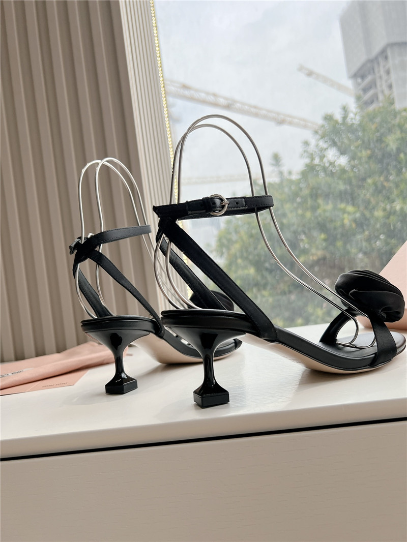 miumiu rose high heels