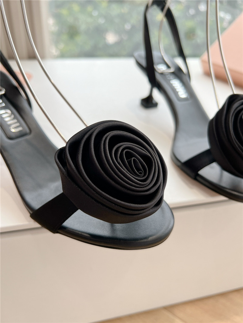 miumiu rose high heels