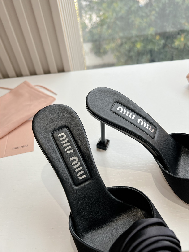 miumiu rose high heels
