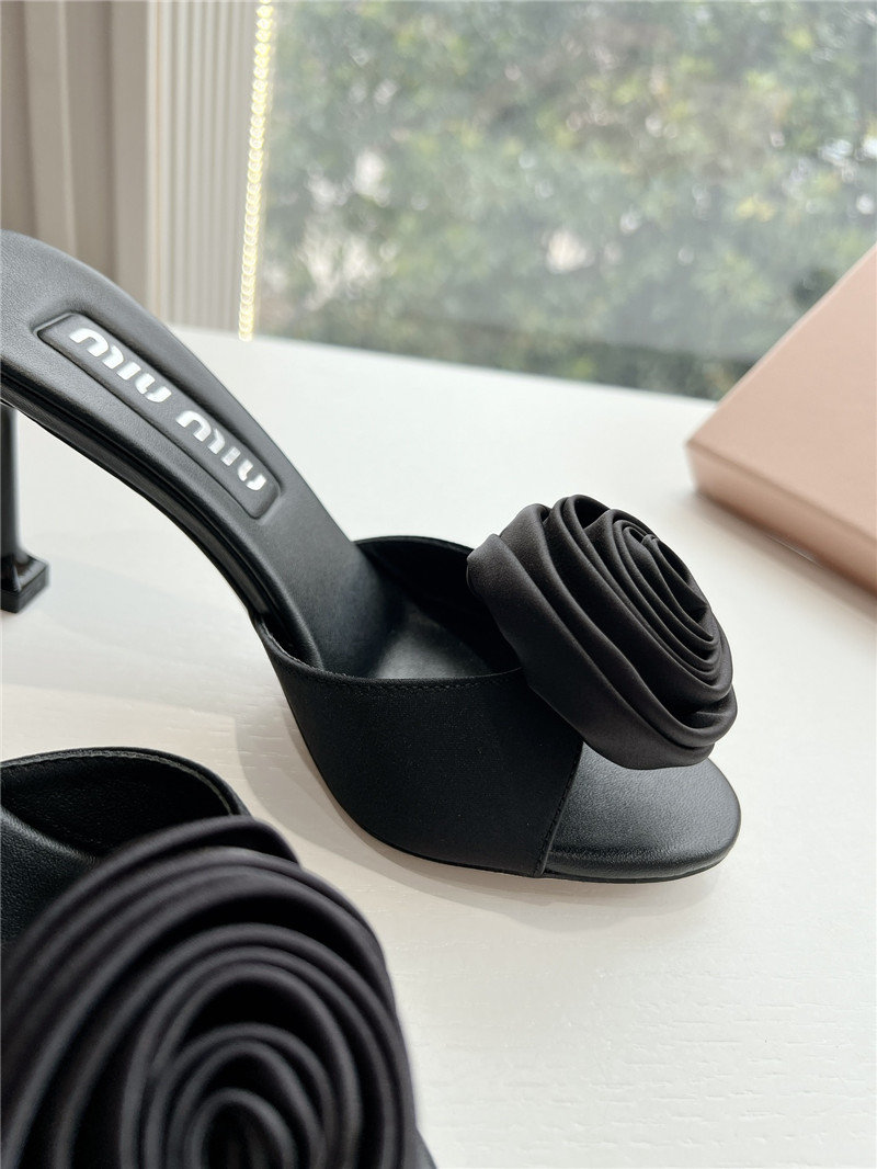 miumiu rose high heels