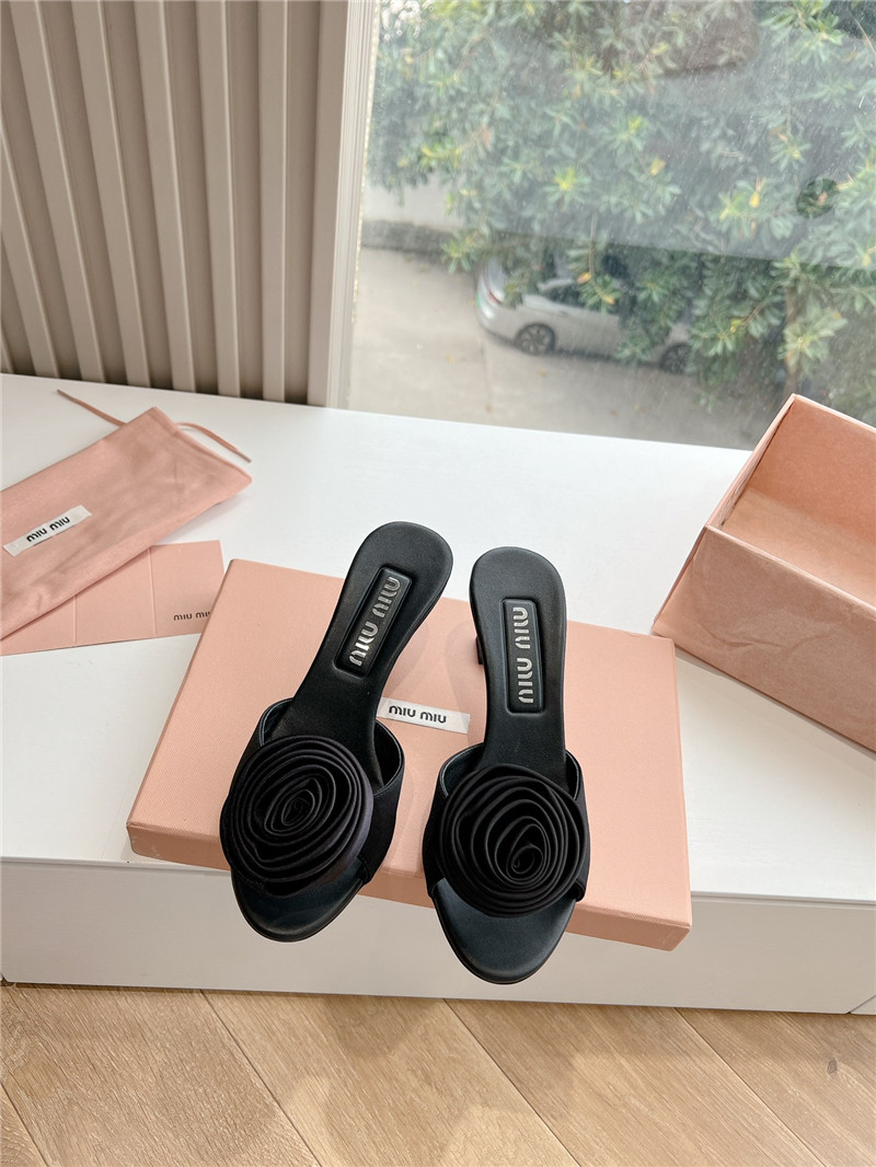 miumiu rose high heels