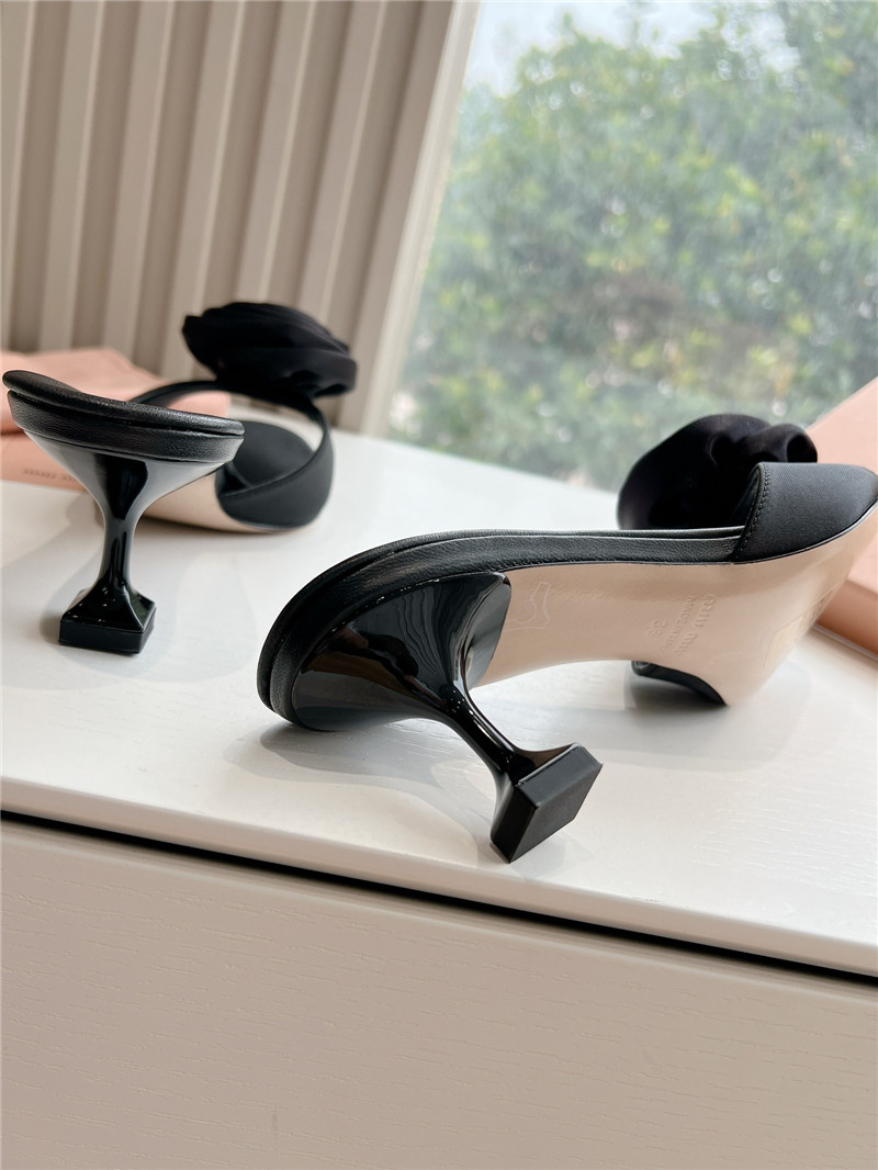 miumiu rose high heels