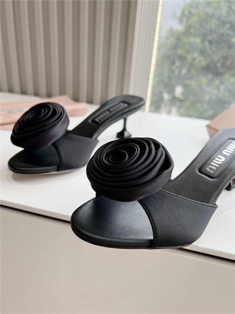 miumiu rose high heels