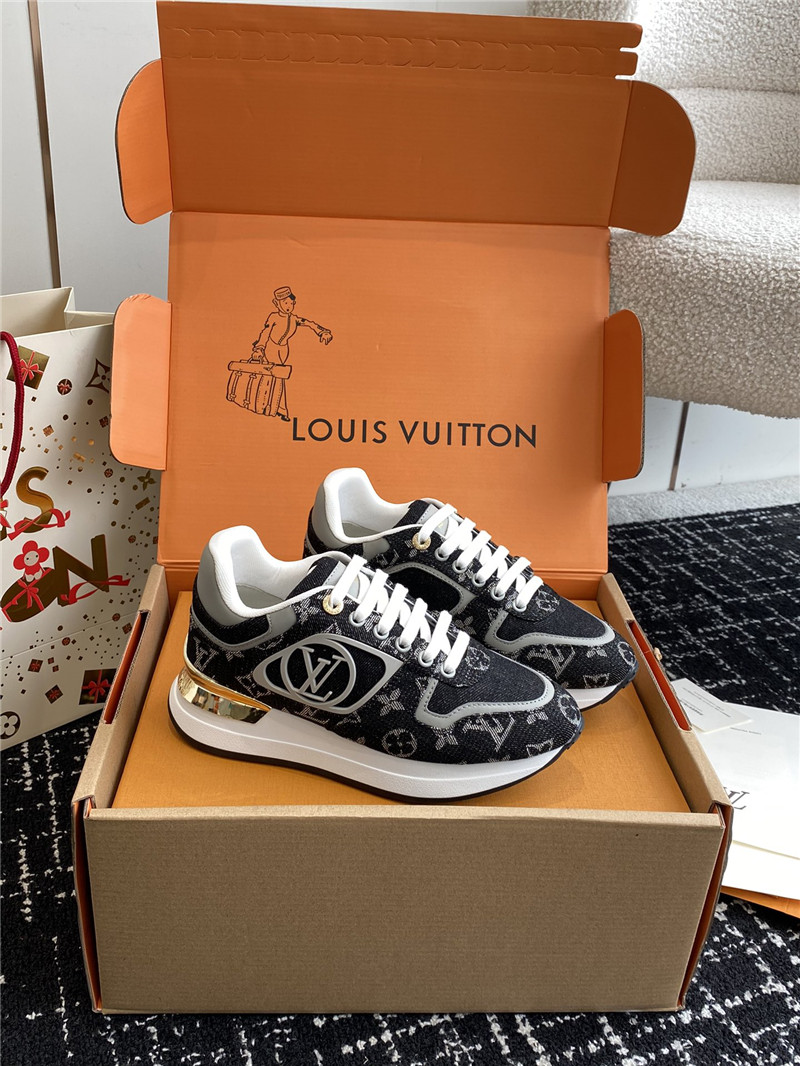 Louis Vuitton LV Calfskin Monogram Run Away Sneakers