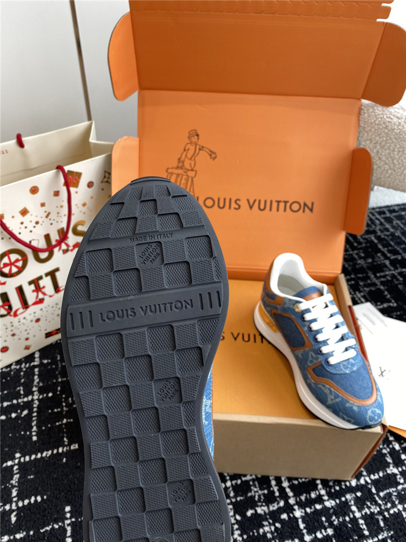 l0vis Vvtt0n lv run away sneakers in denim blue