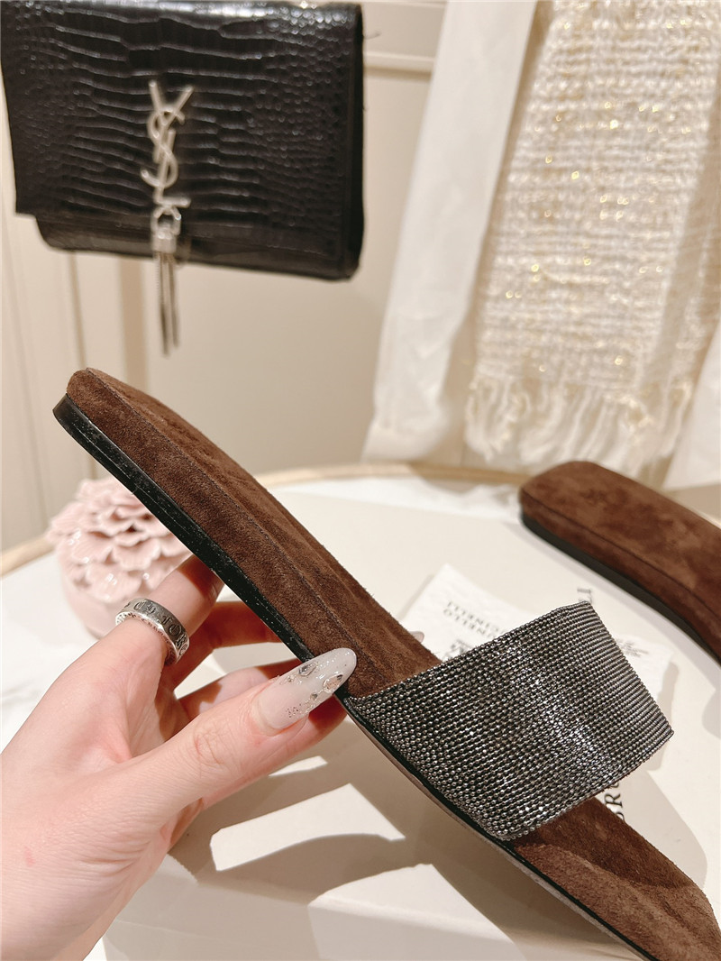 BC Hot Diamond Flat Slippers: Luxury and Comfort Combined