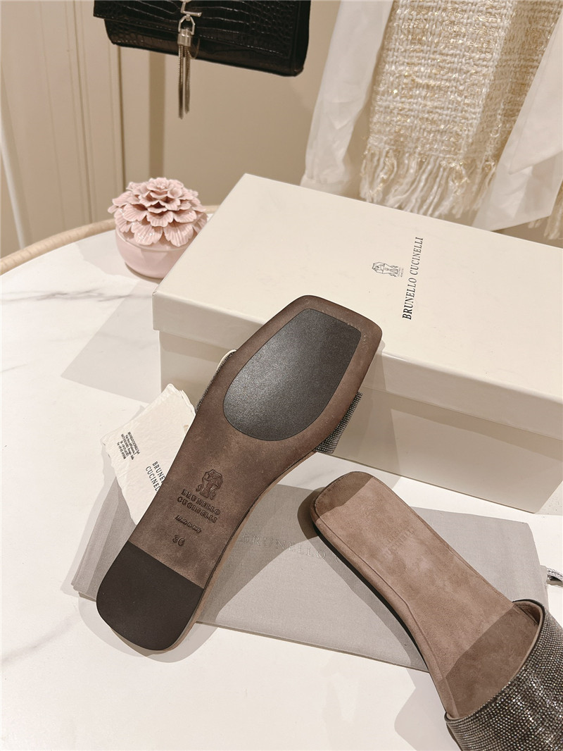 BC hot diamond flat slippers