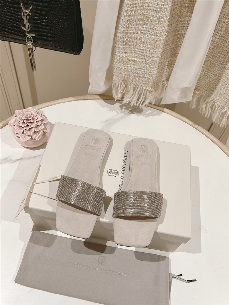 BC hot diamond flat slippers