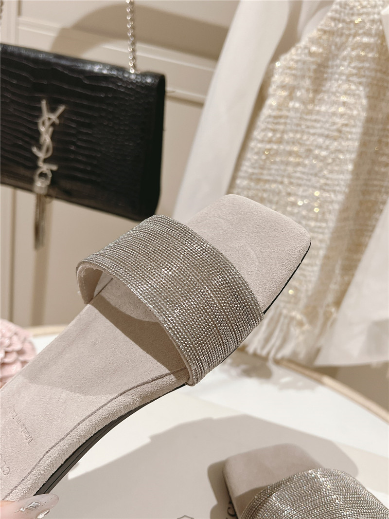 BC hot diamond flat slippers