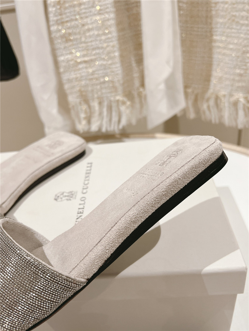 BC hot diamond flat slippers
